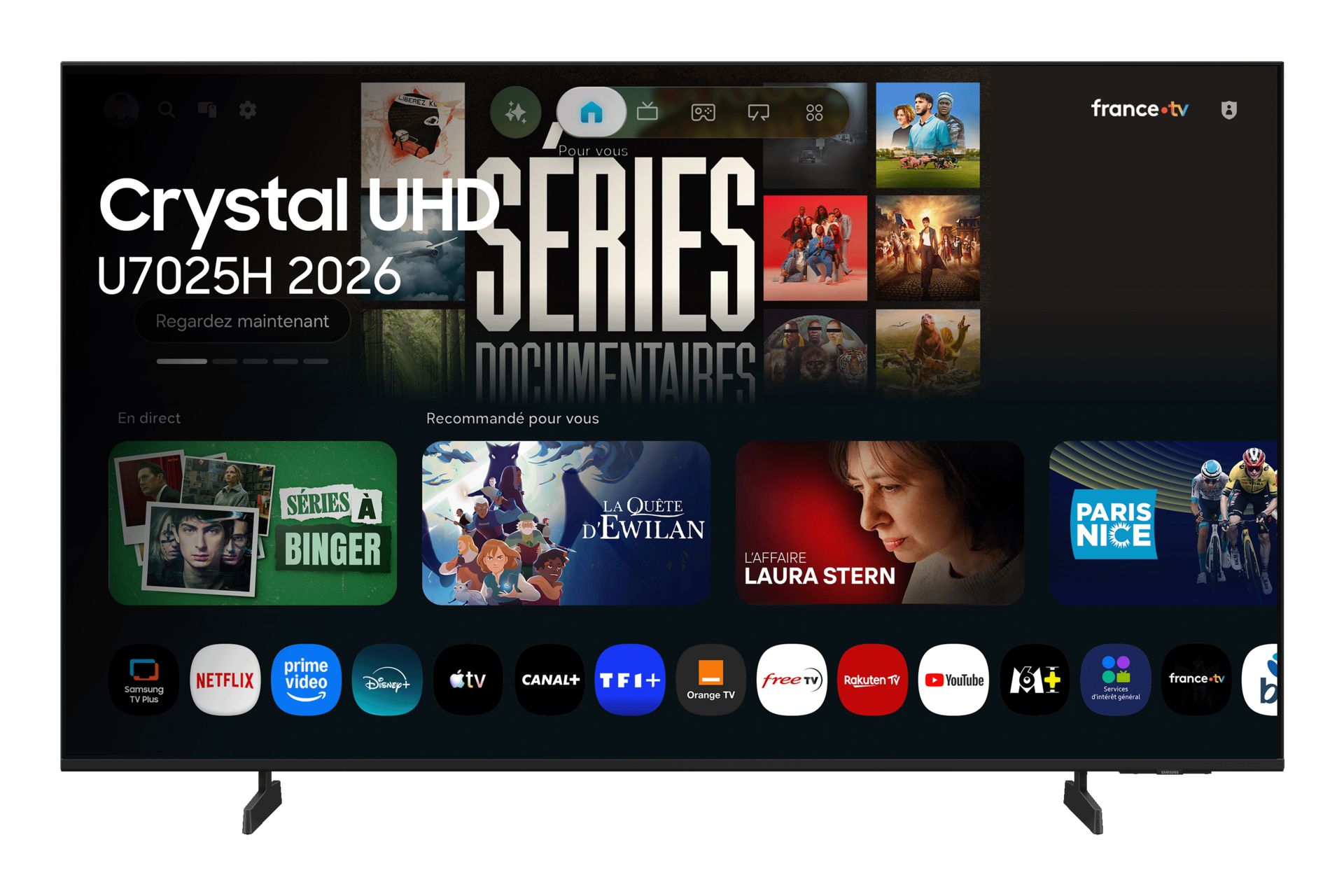 Samsung 43'' Crystal UHD U7025H 4K Vision AI Smart TV 2026