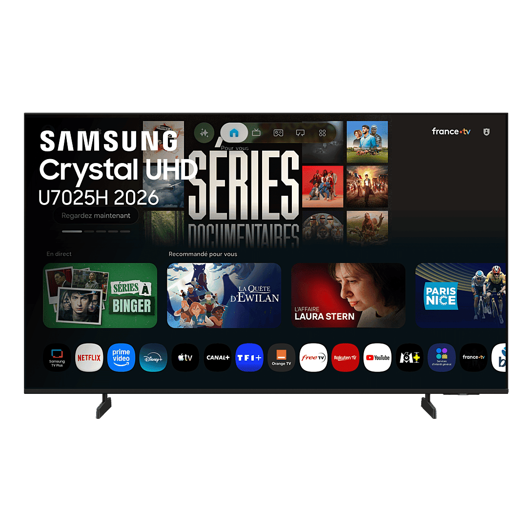 TV Crystal UHD 65'' U7025H 2026 4K Smart TV