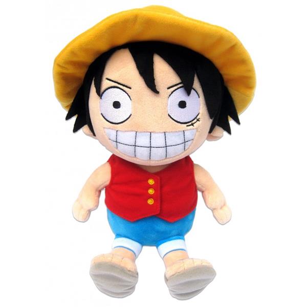 Peluche 25cm One Piece : Monkey D. Luffy