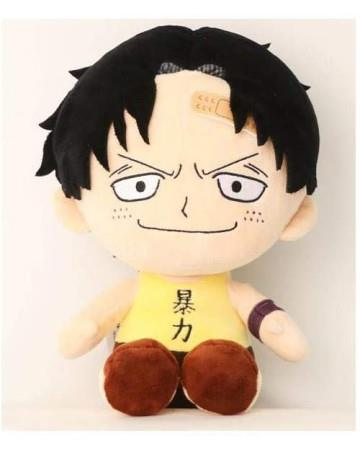 Peluche 25cm One Piece : Portgas D. Ace