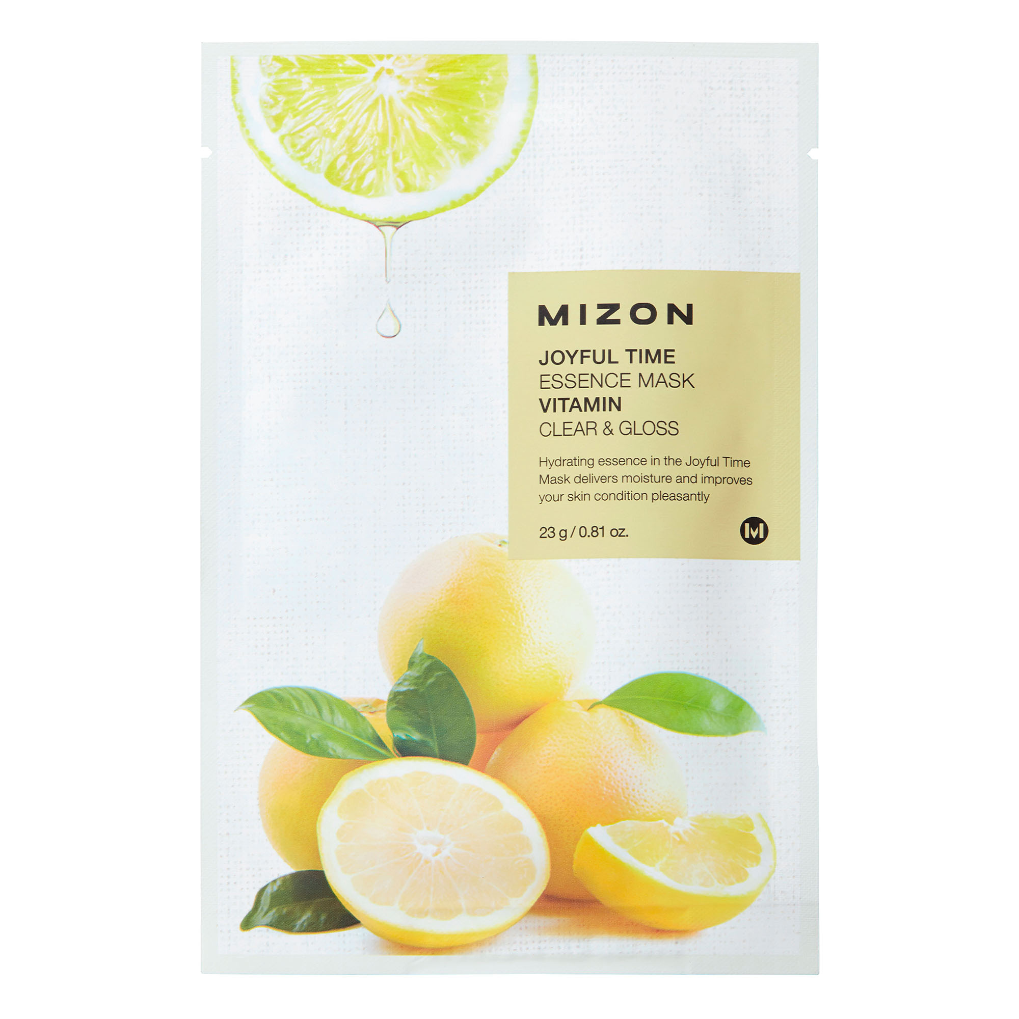 Masque elasticité à la vitamine C Joyful time Mizon 23g - vue 2