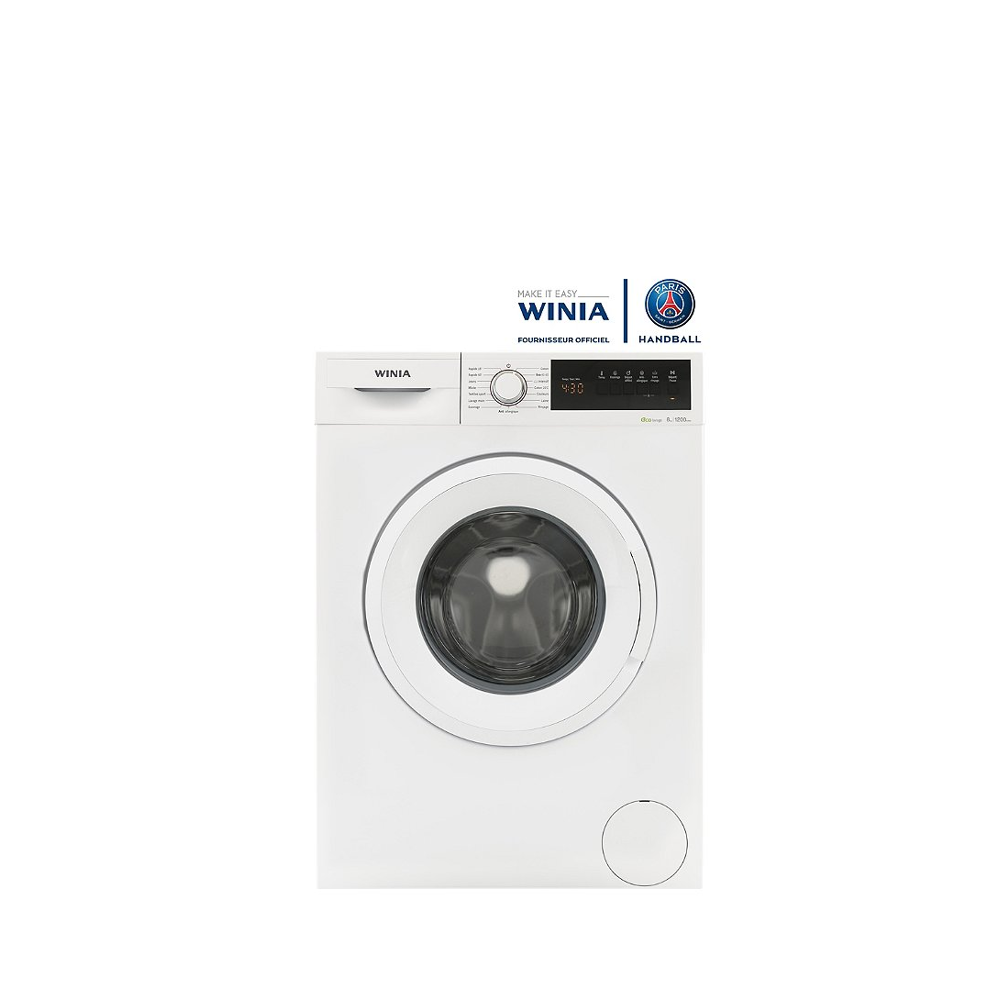 Lave Linge Frontal 7-8 kg Winia WVD-08T2WW12B51
