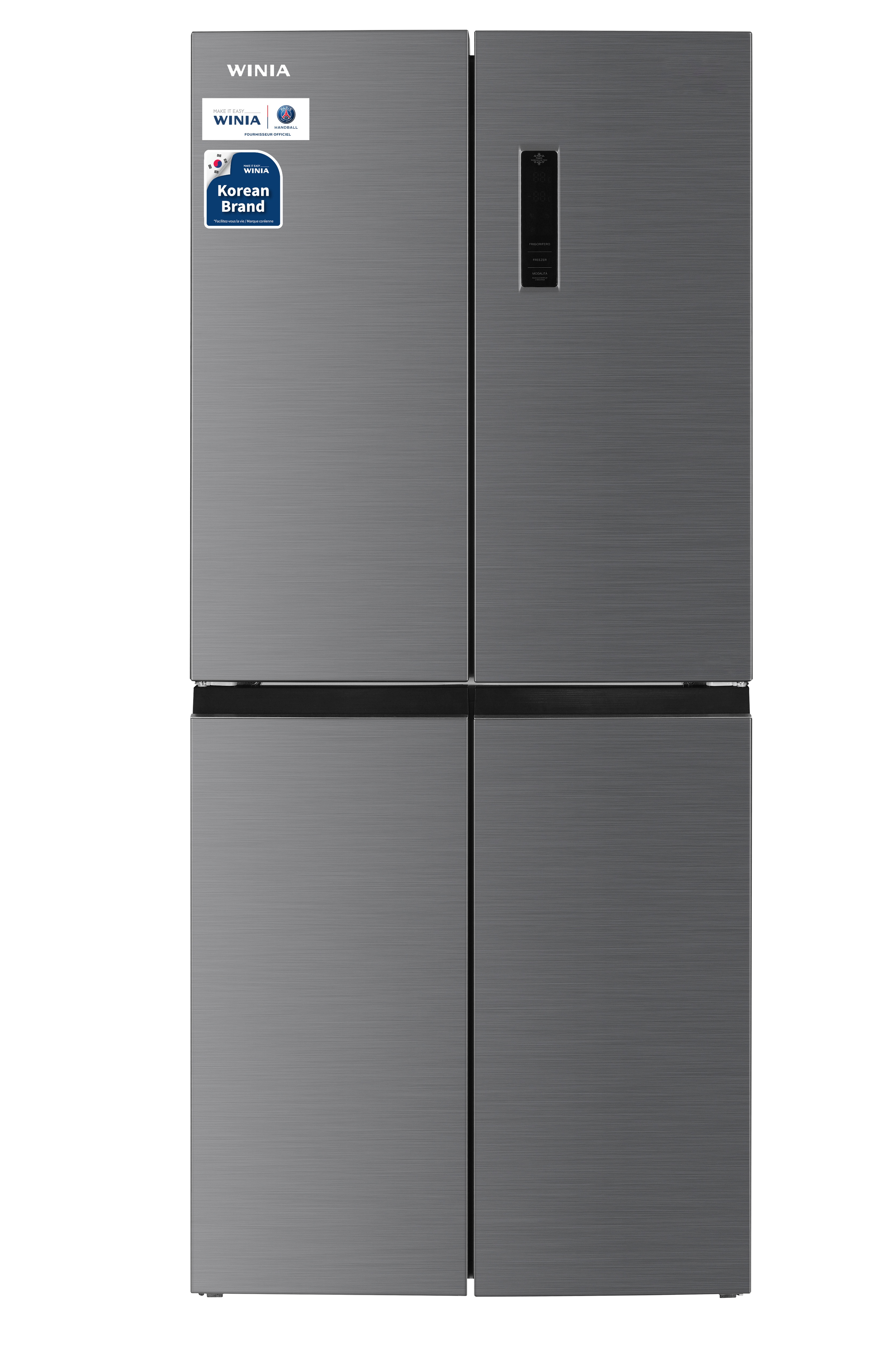 Réfrigérateur Multi-Portes Winia WRFN-H435X 421L Inox