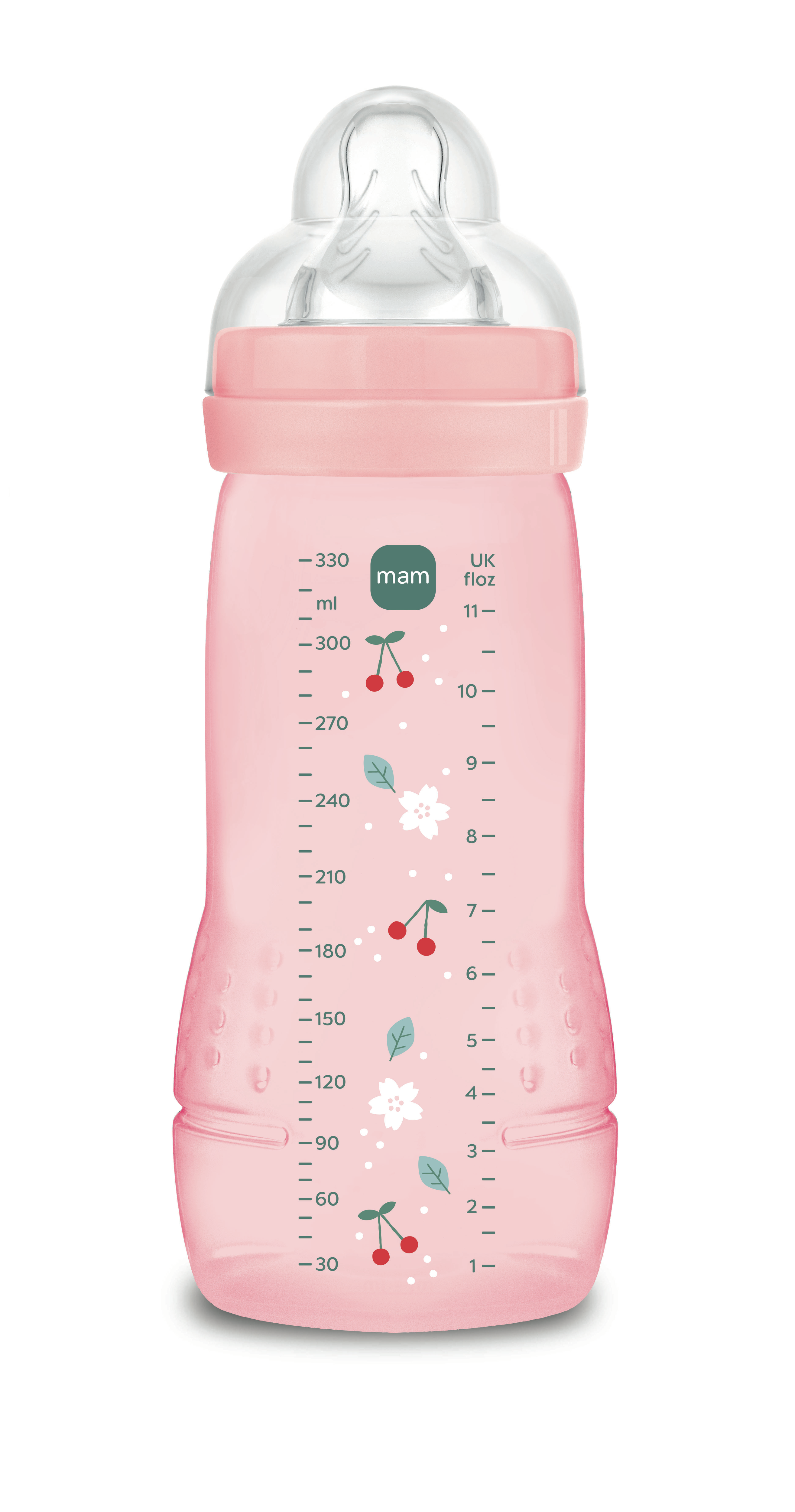 Biberon MAM BABY Easy Active + 330 ml Tétine débit X Berry - vue 2
