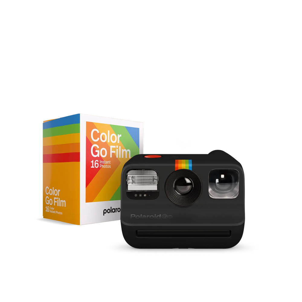 Pack de démarrage Appareil photo instantané Polaroid GO Noir