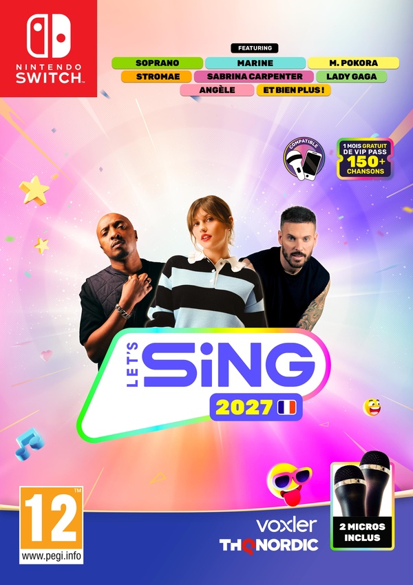 Let's Sing 2027 (bundle jeu + 2 Micros) (SWITCH)
