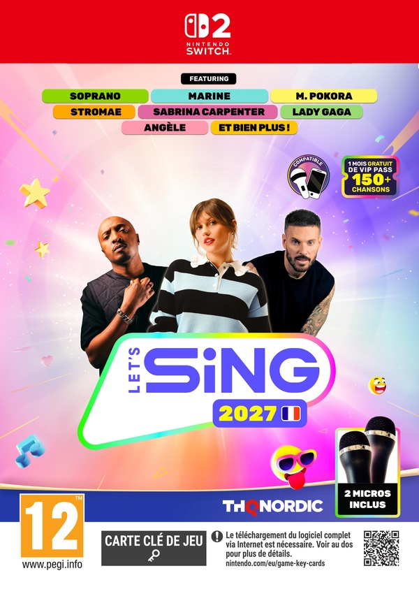 Let's Sing 2027 (bundle jeu + 2 Micros) (NINTENDO SWITCH 2)