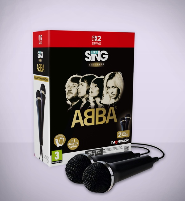 Let's Sing Abba (bundle jeu + 2 Micros) (NINTENDO SWITCH 2)