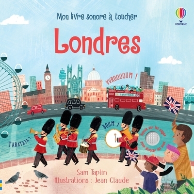 Londres - Mon livre sonore à toucher (Cartonné)