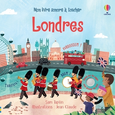 Londres - Mon livre sonore à toucher (Cartonné)