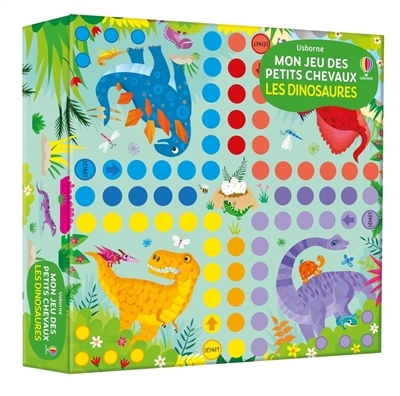 Mon jeu des petits chevaux - Les dinosaures (Broché)
