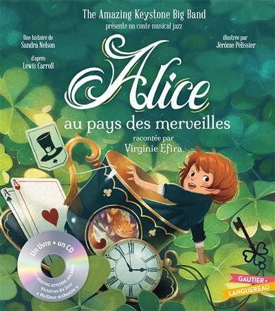 Alice au pays des merveilles - Livre CD Petit Format (Livre lu)