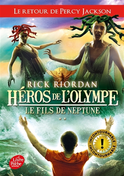 Héros de l'Olympe - Tome 2 - Le fils de Neptune (Poche)