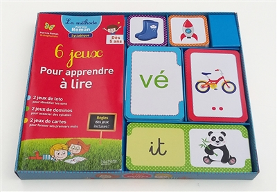 6 jeux pour apprendre à lire (Coffret)