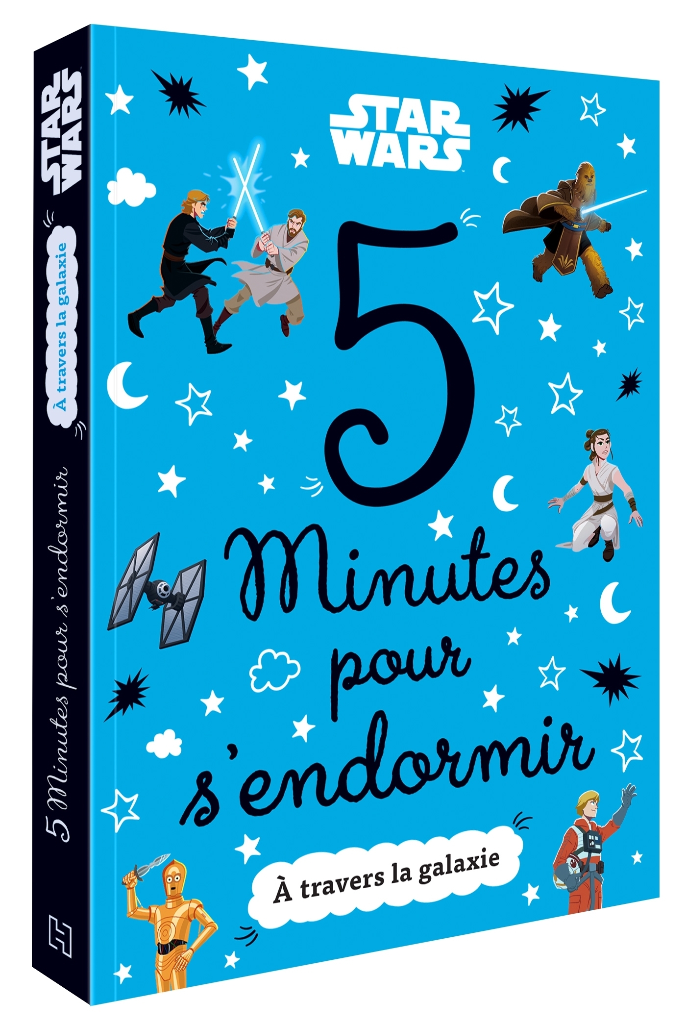 STAR WARS - 5 Minutes pour s'endormir - À travers la Galaxie (Broché)