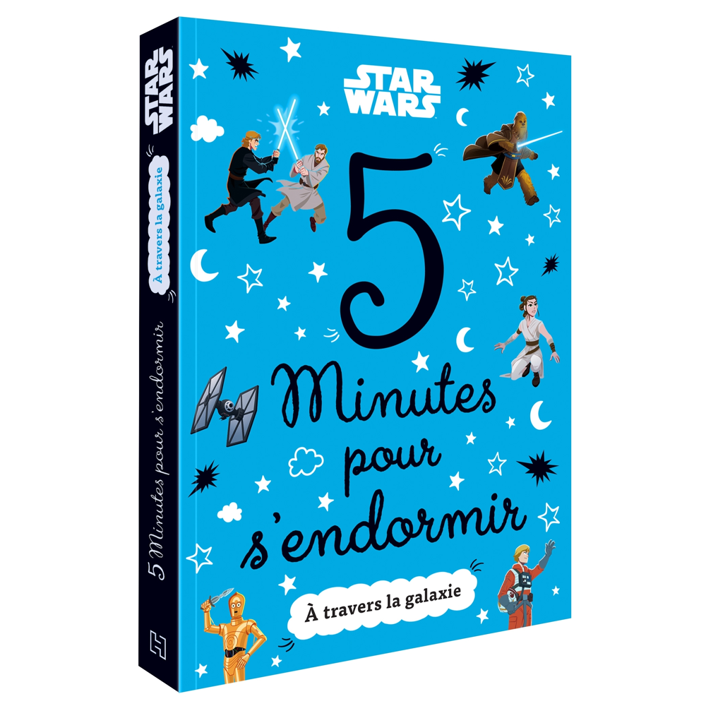 STAR WARS - 5 Minutes pour s'endormir - À travers la Galaxie (Broché)