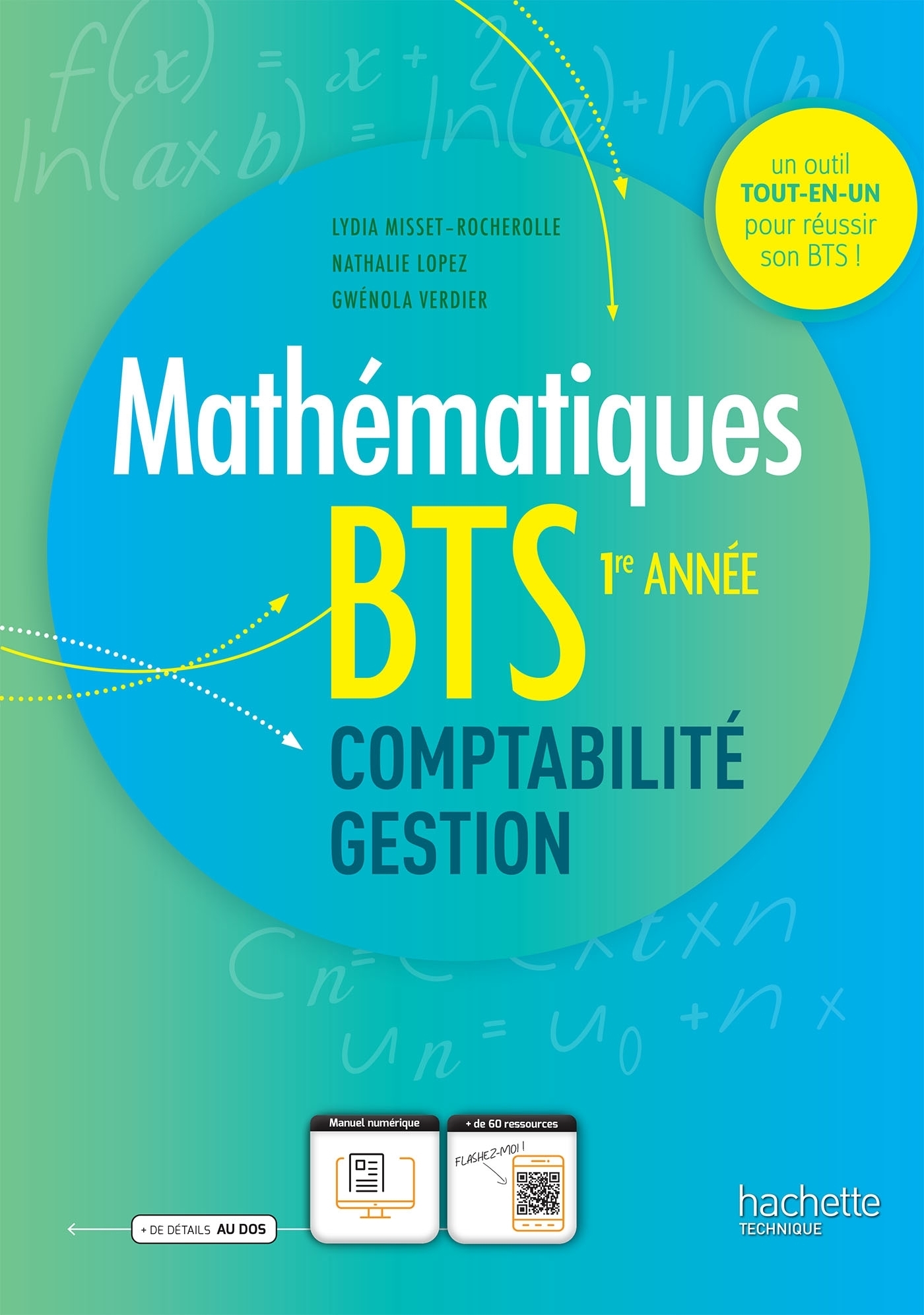 Maths BTS comptabilité et gestion 1re année - Livre de l'élève - Ed. 2023 (Broché)