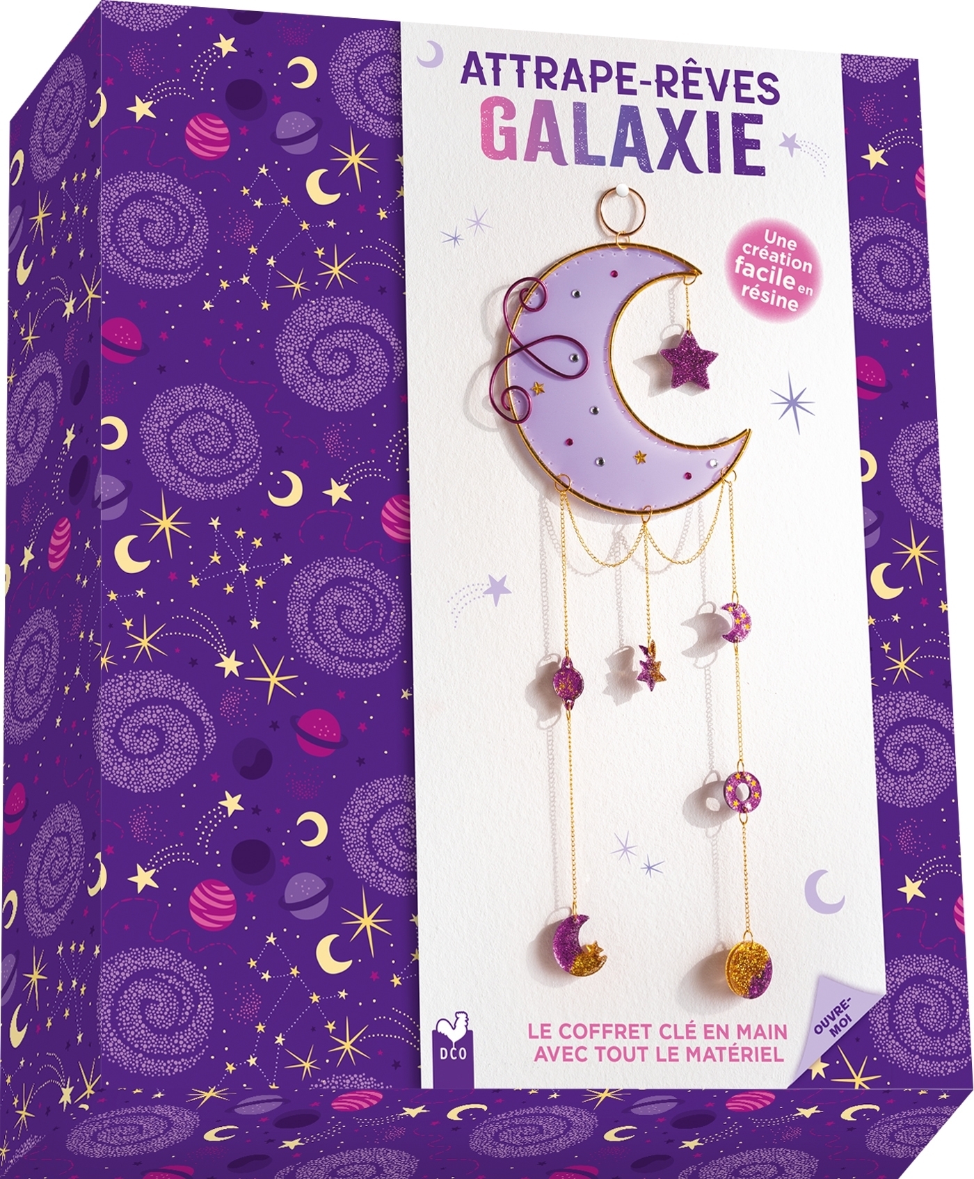 Attrape-rêves galaxie - coffret avec accessoires (Broché)