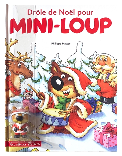 Mini-Loup - Drôle de Noël pour Mini-Loup + 1 figurine (Cartonné)