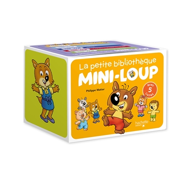 La petite bibliothèque Mini-Loup - avec 5 livres (Coffret)