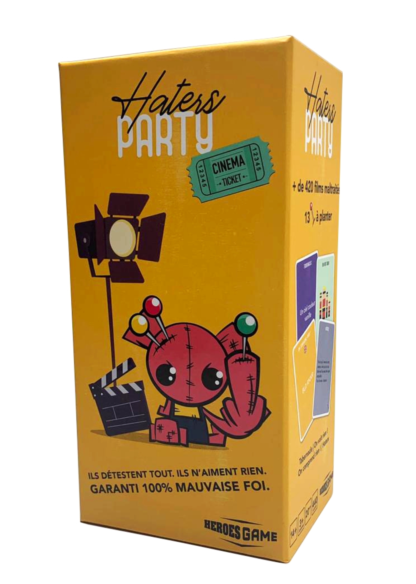 Haters party - Jeu de société - Jeu d'ambiance - Un jeu de société décalé pour tous les amoureux du 