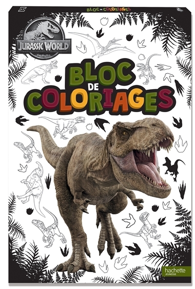 Jurassic World - Bloc de coloriages (Broché)