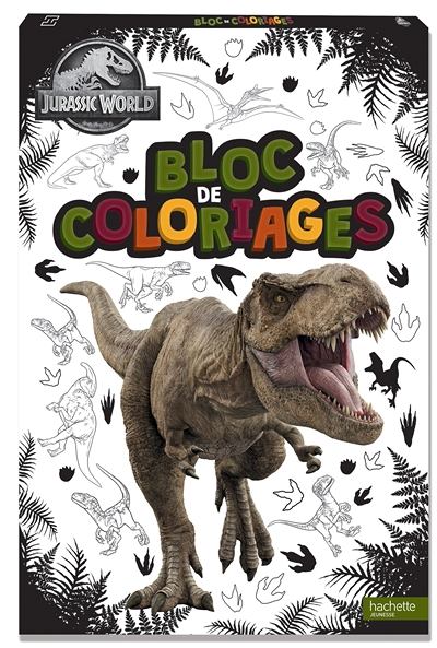 Jurassic World - Bloc de coloriages (Broché)