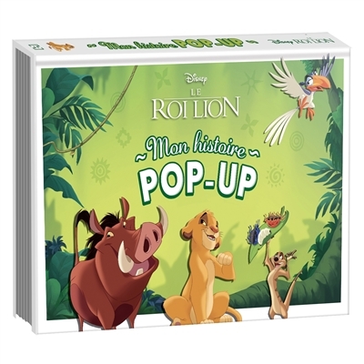 LE ROI LION - Mon Histoire Pop-up - L'histoire du film - Disney (Cartonné)