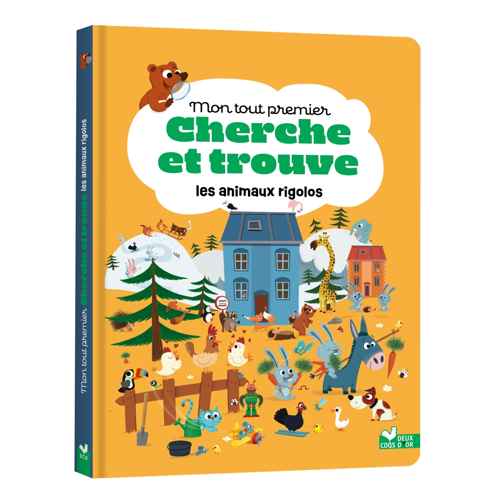 Mon tout premier cherche et trouve - Les animaux rigolos (Cartonné)