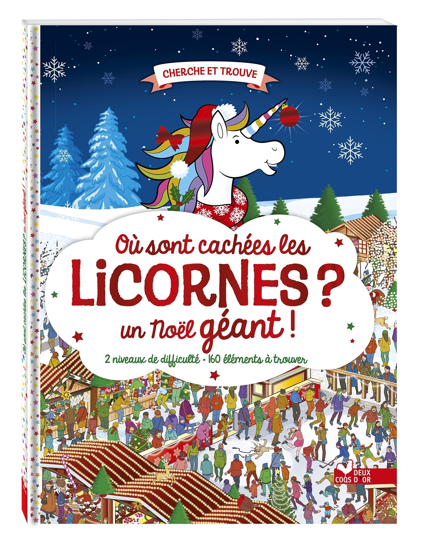 Où sont cachées les licornes - un Noel géant ! (Cartonné)