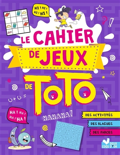 Le cahier de jeux de Toto (Broché)