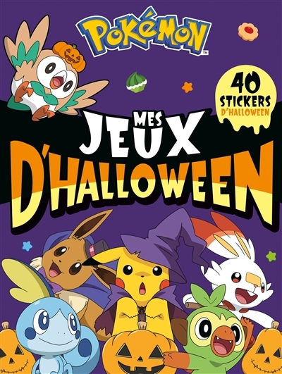 Pokémon - Mes Jeux d'Halloween - Spécial Halloween! (Broché)
