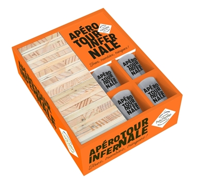 Coffret Apéro Tour infernale - Tirez, tremblez, trinquez ! (Broché)