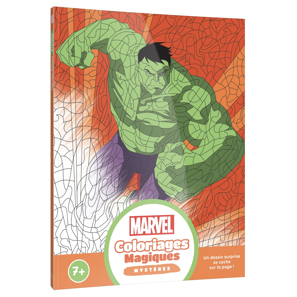 MARVEL - Coloriages Magiques - Mystères (Broché)