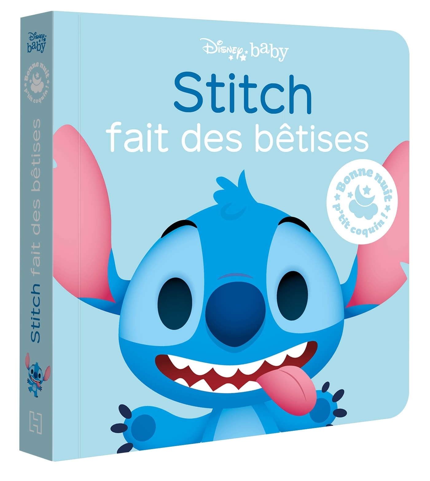 DISNEY BABY - Bonne nuit, p'tit coquin ! - Stitch fait des bêtises (Cartonné)