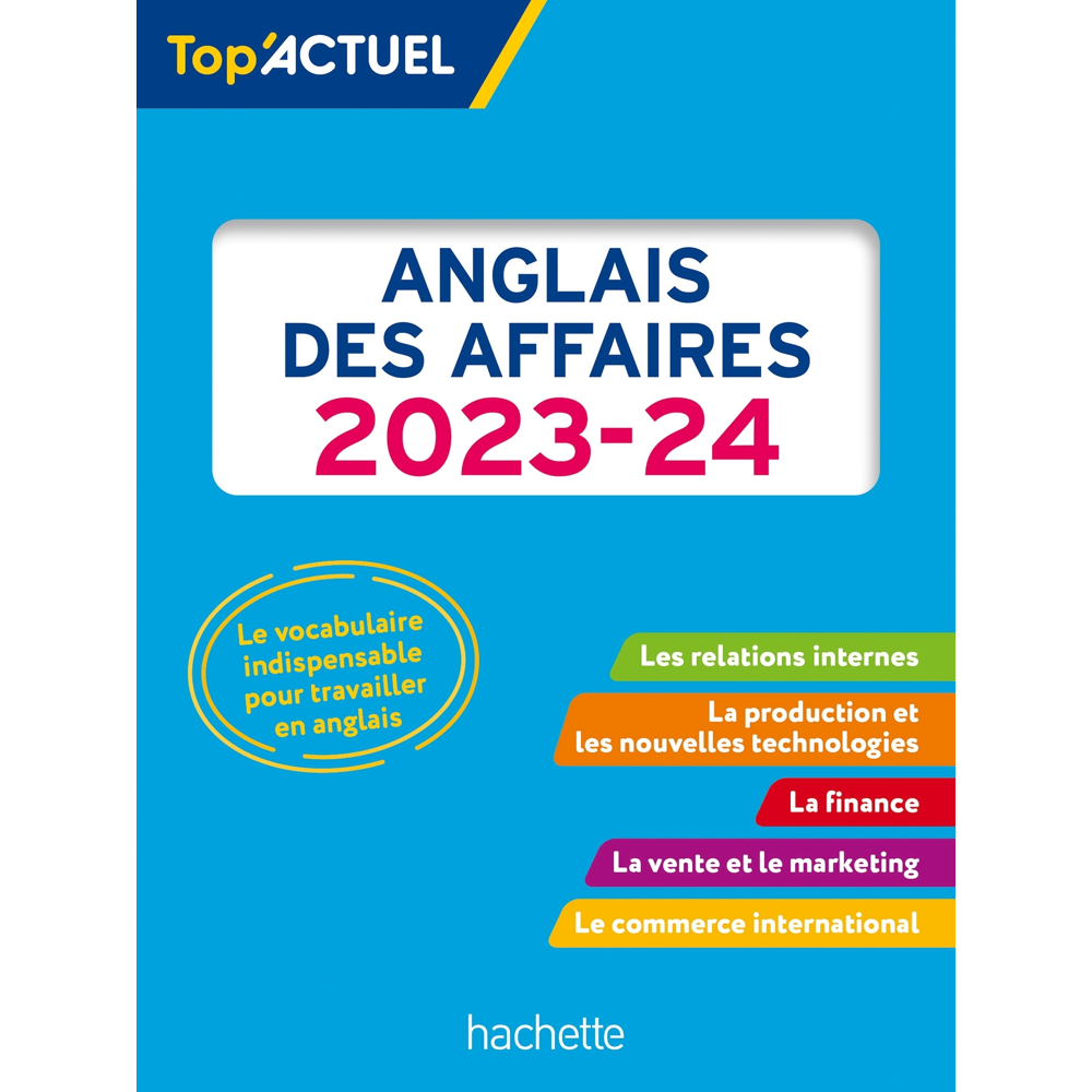 Top actuel Anglais des affaires 2023 - 2024 (Broché)