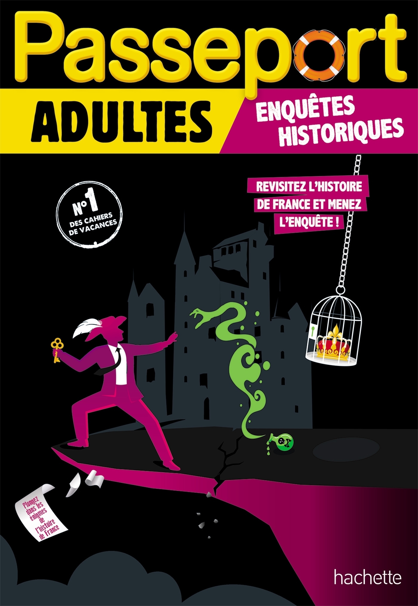 Passeport Adultes Spécial Enquêtes historiques - Cahier de vacances 2023 (Broché)