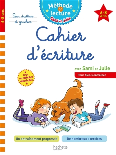 Sami et Julie Cahier d'écriture 6-8 ans (Broché)