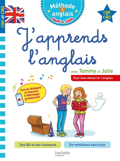 J'apprends l'anglais avec Tommy et Julie CM1 et CM2 (Broché)