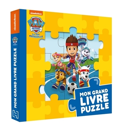 Pat' Patrouille - Mon grand livre puzzle NED (Relié)