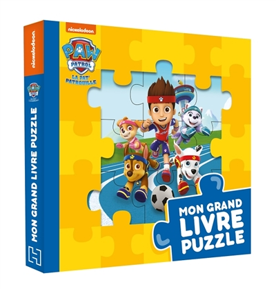Pat' Patrouille - Mon grand livre puzzle NED (Relié)