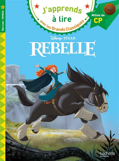 Disney - CP niveau 2 Rebelle (Broché)