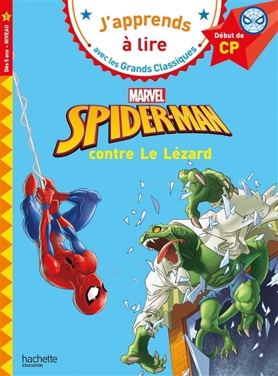 Disney Marvel - CP niveau 1 Spider-Man contre Le Lézard (Broché)
