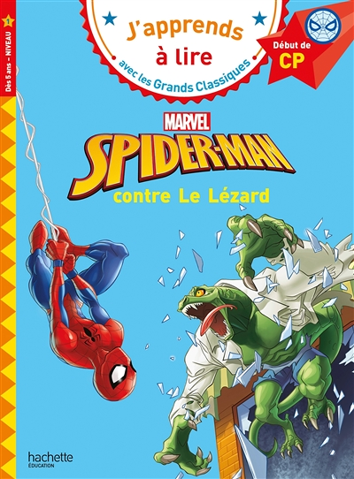 Disney Marvel - CP niveau 1 Spider-Man contre Le Lézard (Broché)