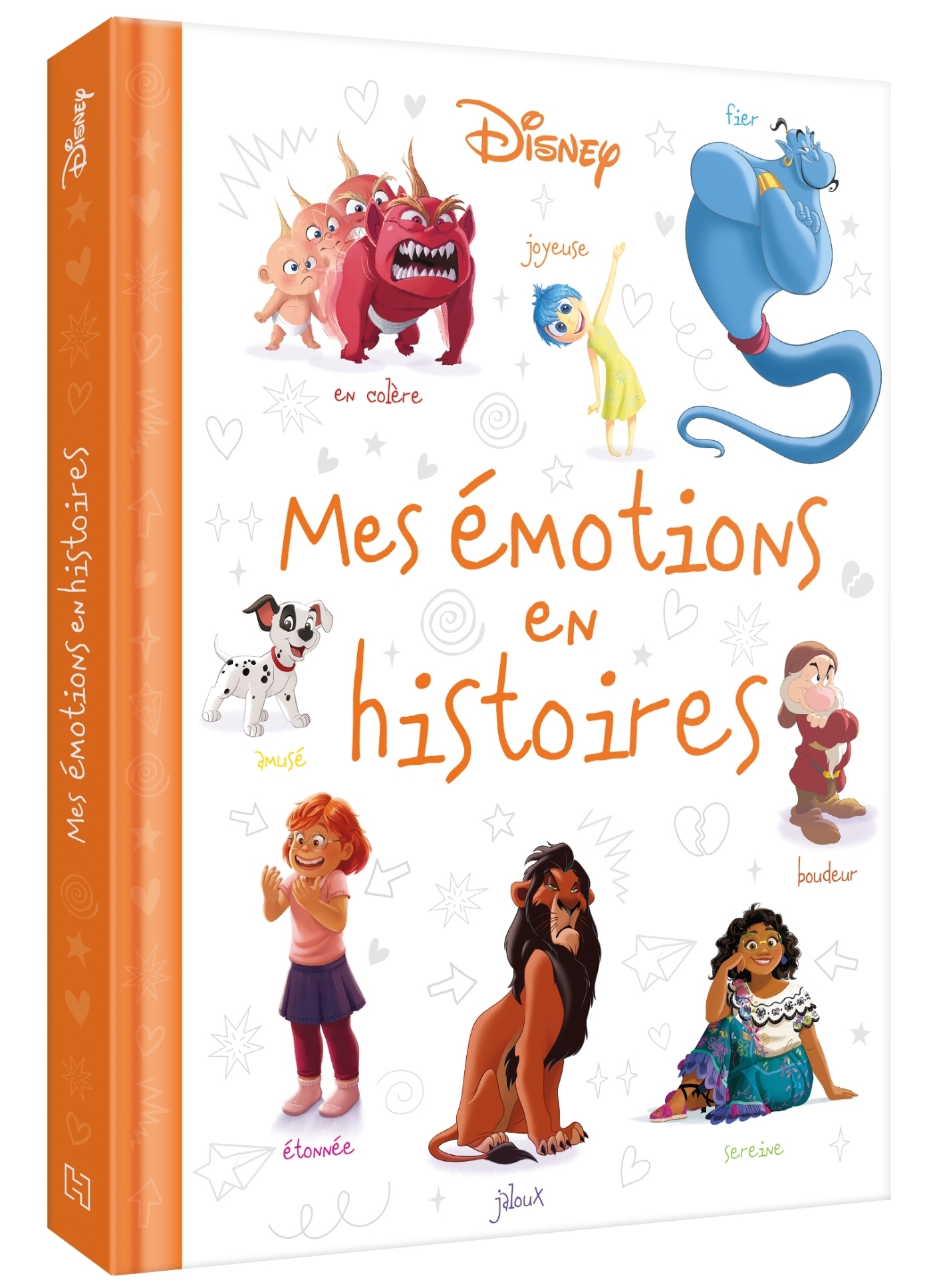 DISNEY - Mes Émotions en Histoires (Cartonné)