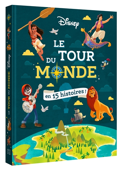 DISNEY - Le Tour du Monde en 15 histoires (Broché)