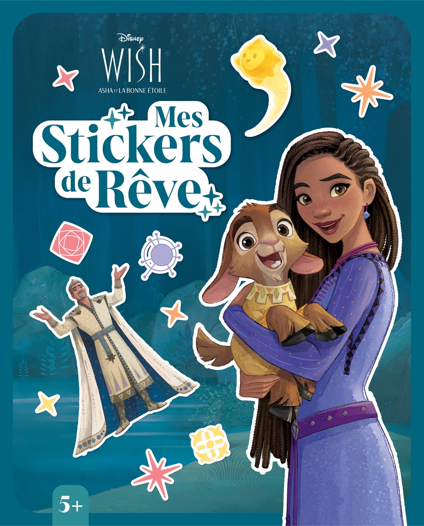 WISH, ASHA ET LA BONNE ÉTOILE - Mes Stickers de rêve - Disney (Broché)