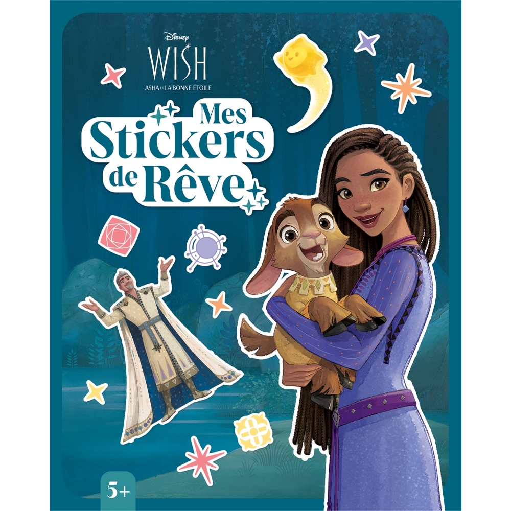 WISH, ASHA ET LA BONNE ÉTOILE - Mes Stickers de rêve - Disney (Broché)