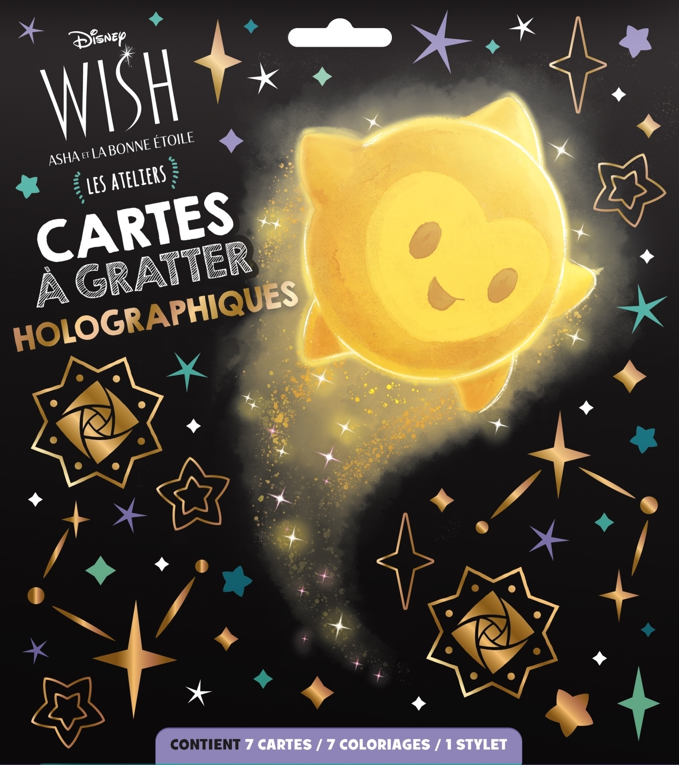 WISH, ASHA ET LA BONNE ÉTOILE - Pochettes Cartes à gratter - Disney (Broché)
