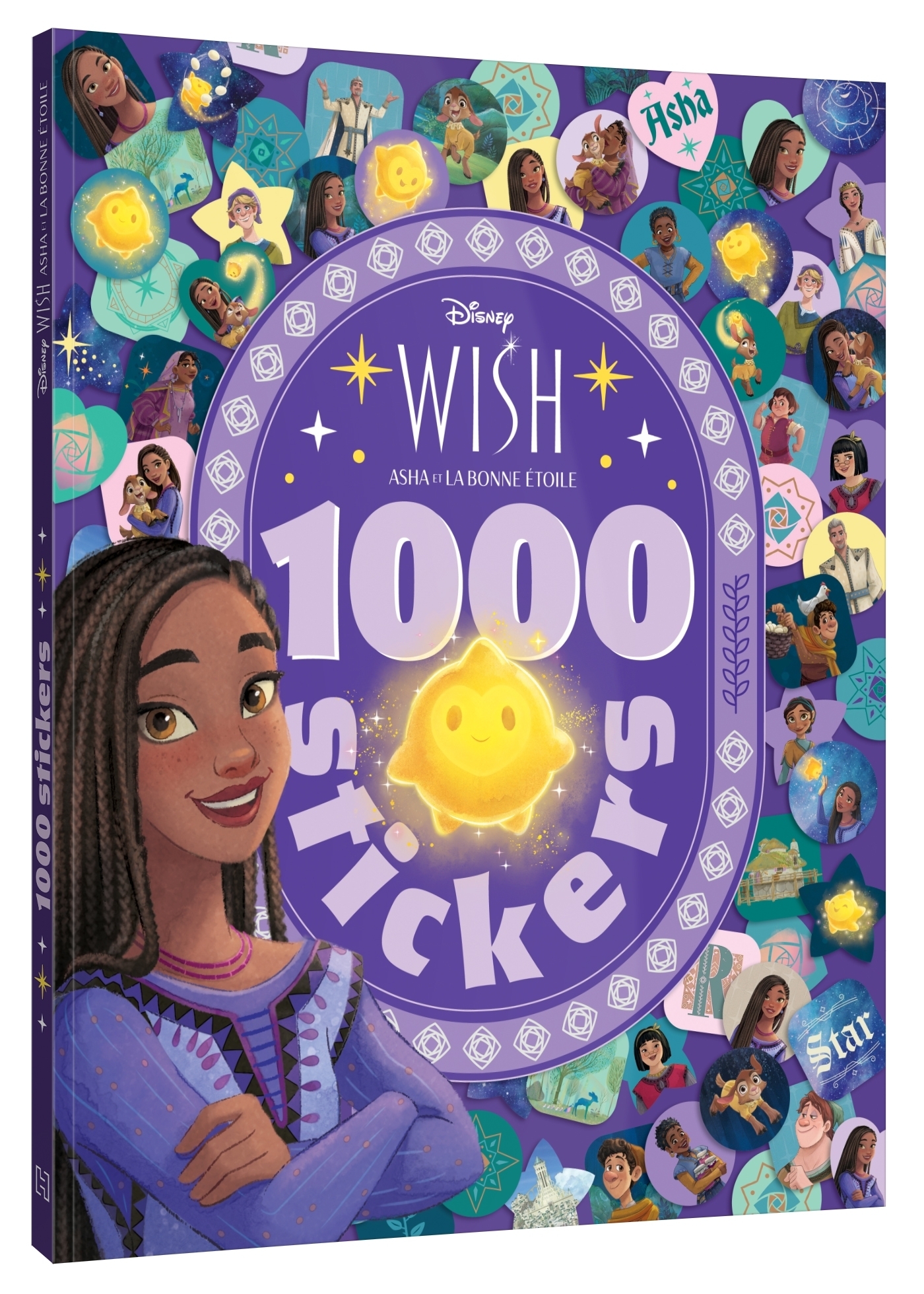 WISH, ASHA ET LA BONNE ÉTOILE - 1000 Stickers - Disney (Broché)